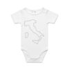AS Colour - Organic Baby 'Mini-me' Onesie Romper Thumbnail
