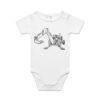 AS Colour - Organic Baby 'Mini-me' Onesie Romper Thumbnail