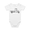 AS Colour - Organic Baby 'Mini-me' Onesie Romper Thumbnail